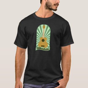 Grüner SonnendurchbruchUkulele T-Shirt