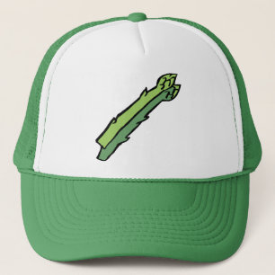 Grüner Spargel Truckerkappe