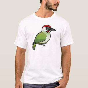 Grüner Specht T-Shirt