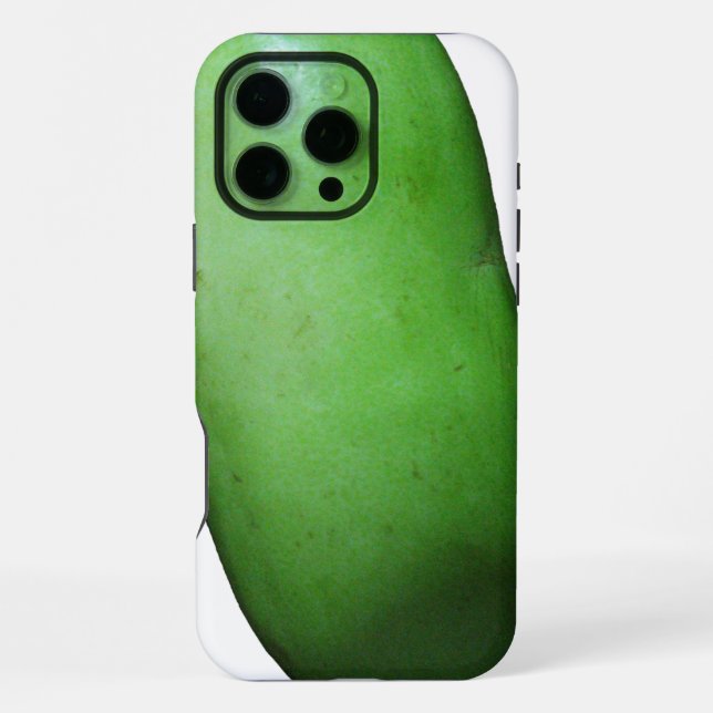 Grüner Squash (Winter Melon) iPhone Hülle (Rückseite)