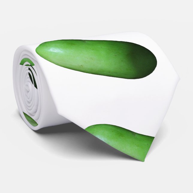 Grüner Squash (Winter Melon) Krawatte (Gerollt)