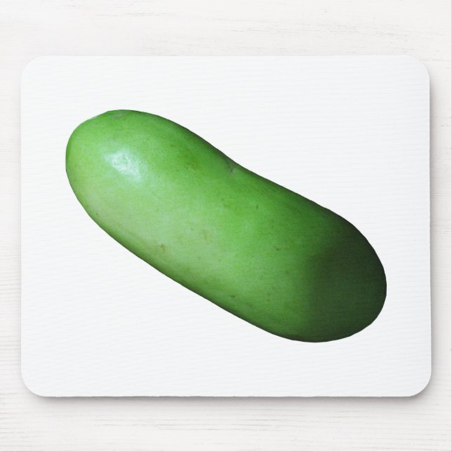 Grüner Squash (Winter Melon) Mousepad (Vorne)