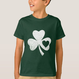 Grüner St. Patricks Day Irischer Patty's Herz Sham T-Shirt