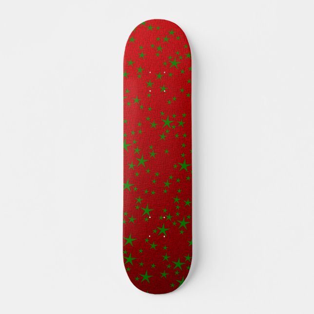 grüner Stern Skateboard (Vorne)