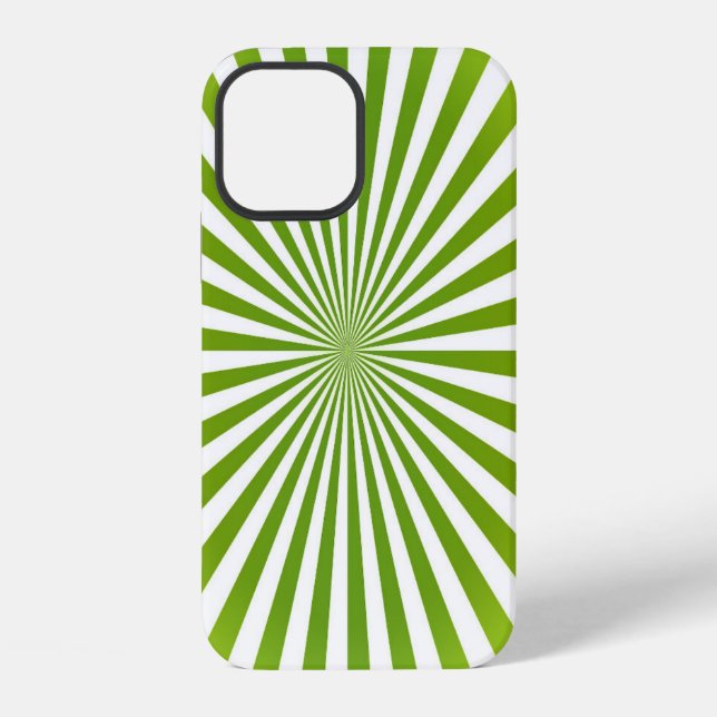grüner Stock iPhone Hülle (Rückseite)