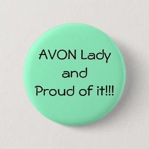 Grüner stolzer Avon-Knopf Button