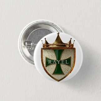 Grüner StrahlEl Wappen Knopf / Abzeichen Button