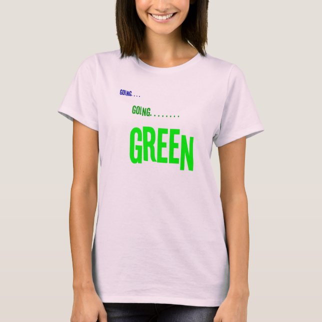 Grüner T - Shirt Alles Bio Baumwolle (Vorderseite)