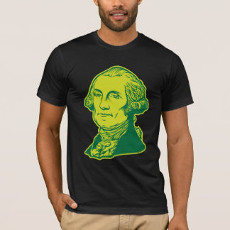 Grüner T - Shirt Washingtons
