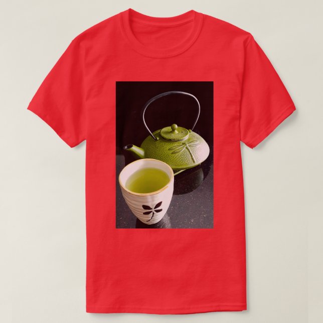 Grüner Tee und Libellen (Design vorne)