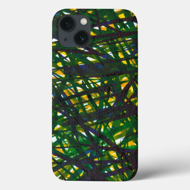 Grüner Thicket II Case-Mate iPhone Hülle (Rückseite)