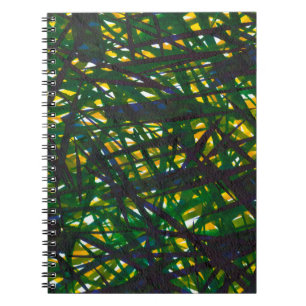 Grüner Thicket II Notizblock