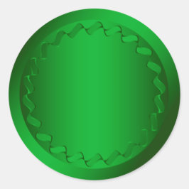 Grüner Umschlag Aufkleber