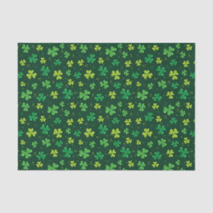Grüner Umschlag St. Patrick's Day Seidenpapier