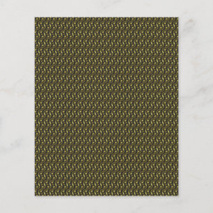 grüner und weißer Hintergrund mit gewelltem Muster Flyer