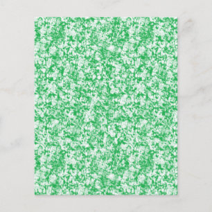 grüner und weißer Hintergrund mit kleinen weißen P Flyer