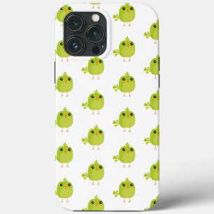 Grüner Vogel Cartoon Case-Mate iPhone Hülle