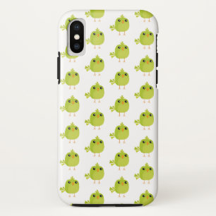 Grüner Vogel Cartoon Case-Mate iPhone Hülle
