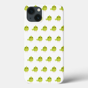 Grüner Vogel Cartoon Case-Mate iPhone Hülle