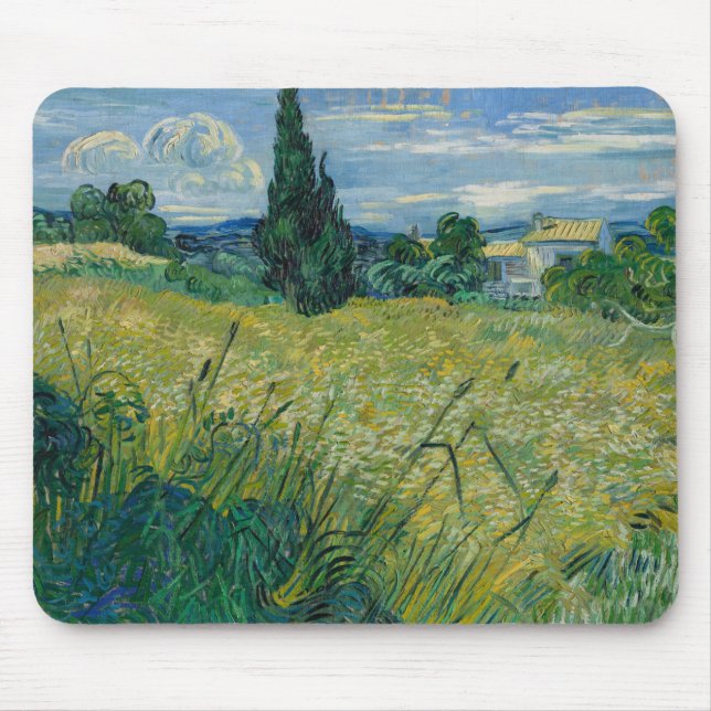 Grüner Weizen | 1889 Mousepad (Vorne)