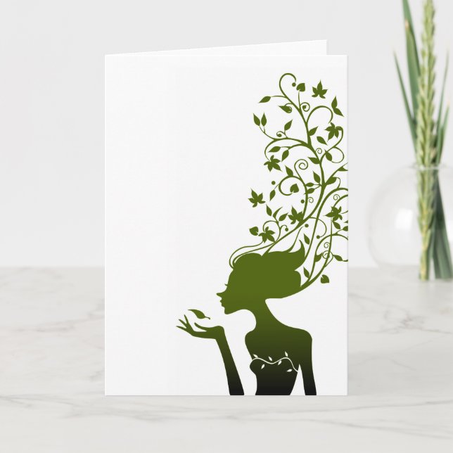 grüner Zucker Karte (Vorderseite)