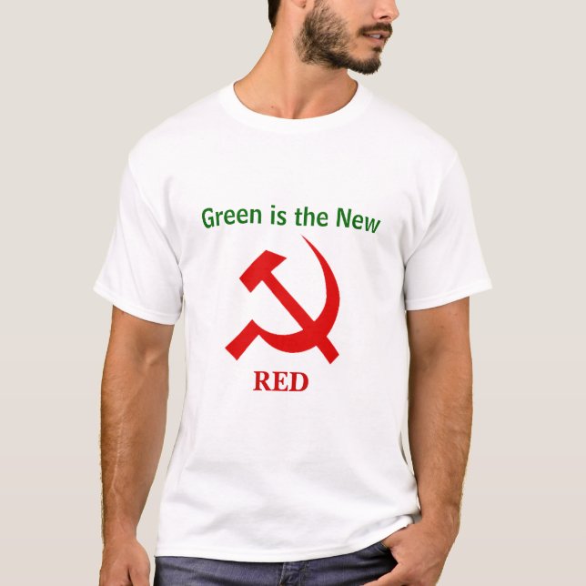 Grünes AntiShirt T-Shirt (Vorderseite)