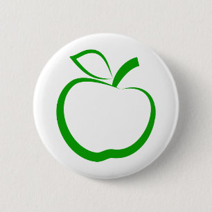 Grünes Apple Button