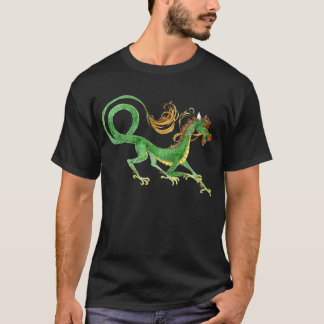 Grünes asiatisches Drache-Shirt T-Shirt