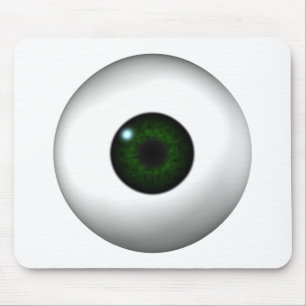 grünes Auge Mousepad