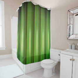 Grünes Bambus-Set Duschvorhang