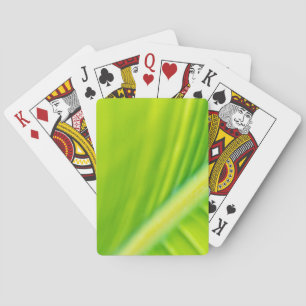 grünes Bananenblatt Spielkarten