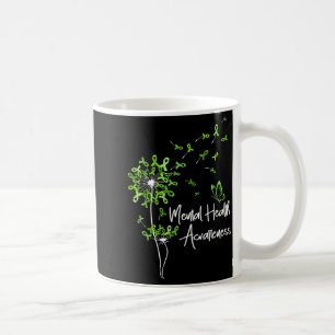Grünes Band Löwenzahn Schmetterling Psychische Ges Kaffeetasse