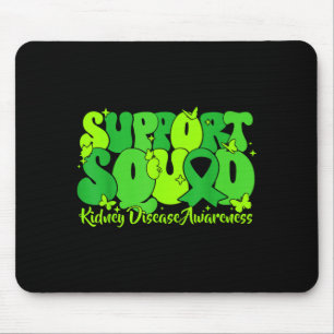 Grünes Band Unterstützungsteam Nierenerkrankung Be Mousepad