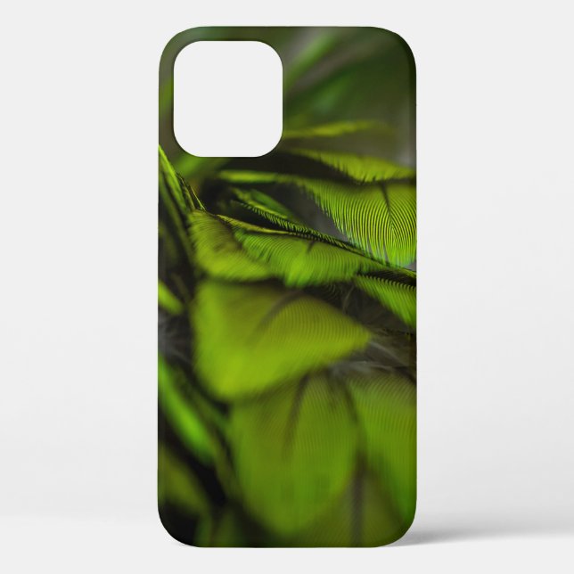Grünes Blatt Case-Mate iPhone Hülle (Rückseite)