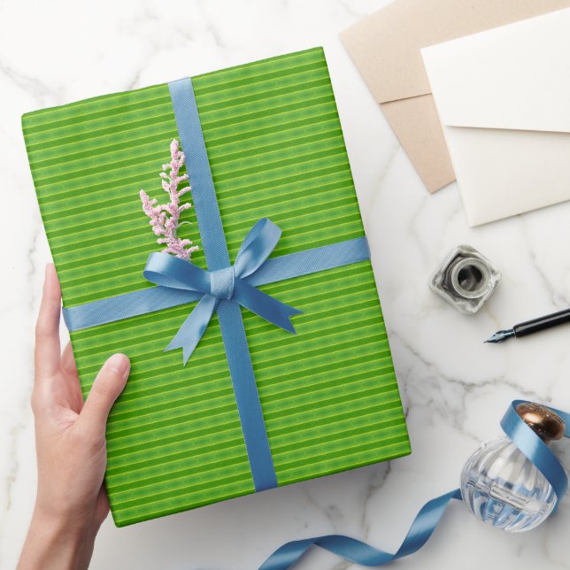 Grünes Blatt Geschenkpapier (Schenken)
