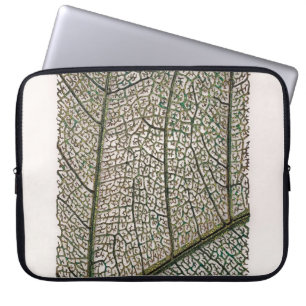 Grünes Blatt Laptopschutzhülle