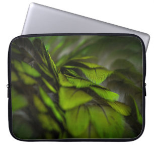 Grünes Blatt Laptopschutzhülle