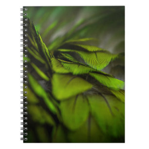 Grünes Blatt Notizblock