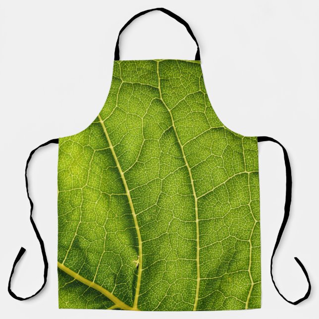 Grünes Blatt Schürze (Vorderseite)