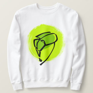 Grünes Blatt Sweatshirt
