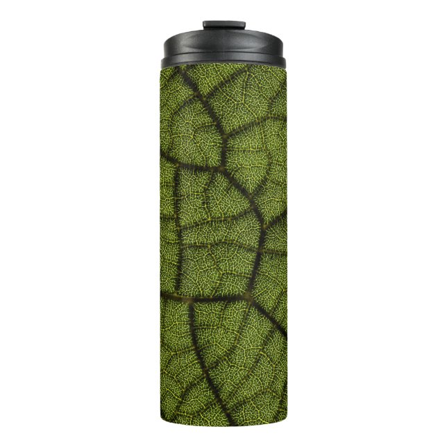 Grünes Blatt Thermosbecher (Vorderseite)
