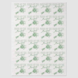 Grünes Brautparty für den Markt Seidenpapier