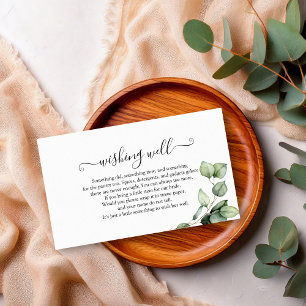 Grünes Brautparty, gut einsetzen Begleitkarte