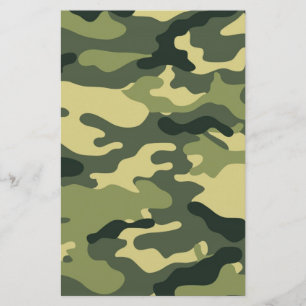 Grünes Camouflage-Schriftenpapier