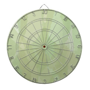 Grünes, cooles, trendiges abstraktes Muster Dartscheibe