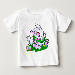 Grünes Cybunny, das durch neggs läuft Baby T-shirt