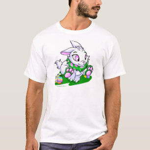 Grünes Cybunny, das durch neggs läuft T-Shirt