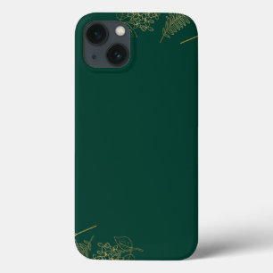 Grünes elegantes Case-Mate Barely There Apple iPhone Hülle