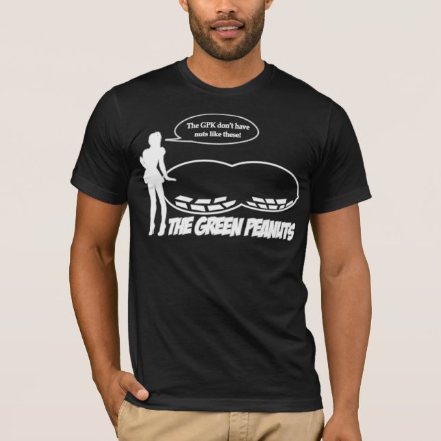 GRÜNES ERDNÜSSE zac T-Shirt (Vorderseite)