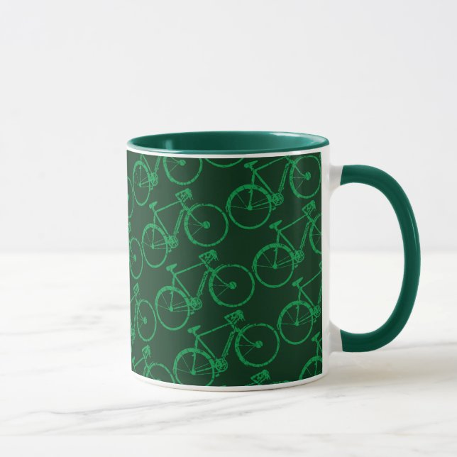 grünes Fahrrad Tasse (Rechts)